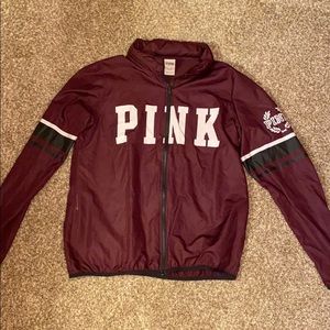Pink Victoria Secret Windbreaker Jacket
